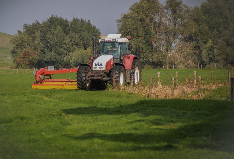 Mowing by Karlo Bolder