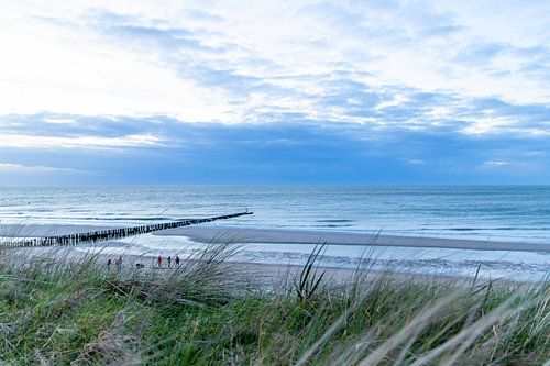 Zeeziekte dankzij zeezicht met duinen