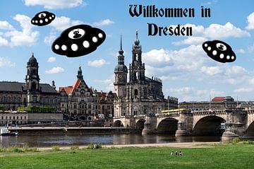 Bienvenue à Dresde. sur Richard Wareham