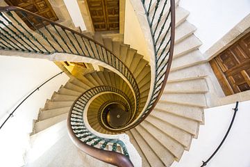 Die Wendeltreppe im Museo do Pobo Galego
