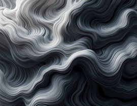 Abstrakter Fluss von Artistic