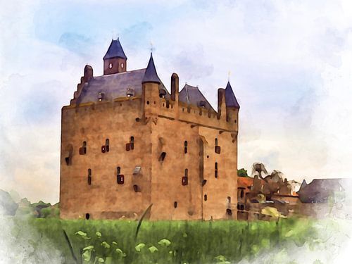 Kasteel Doorenburg, Doorenburg, Gelderland.