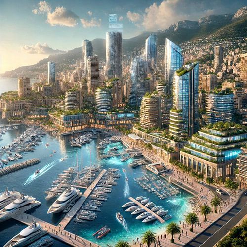 Monaco - Futuristische steden