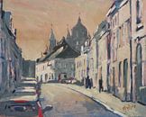 End of a beautiful summer day in the rue de Bruxelles by Nop Briex thumbnail