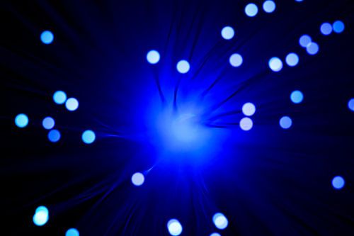 Fiber optics technology concept by Sjoerd van der Wal Photography
