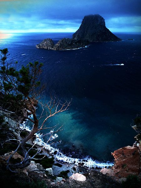 Ibiza Es Vedra Blau Winterzauber von Lucien Lecarme