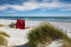 Am Badestrand auf Amrum