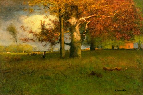 Vroege herfst, Montclair, George Inness