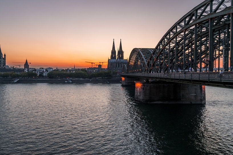 Cologne just after sunset (0080) by Reezyard