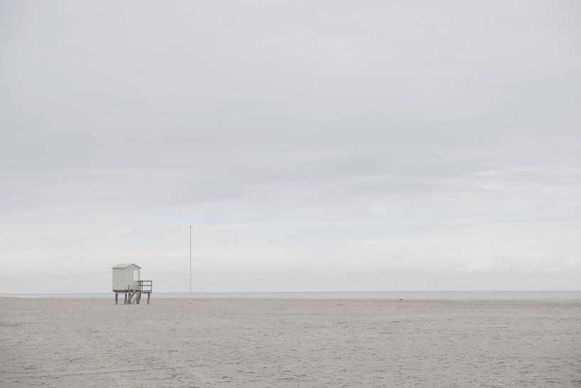 lonely beach by Nienke Stegeman