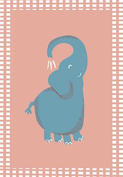 Playing elephant by Merel Post