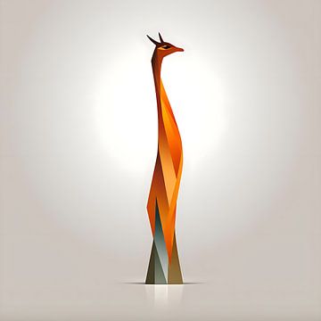 Image vectorielle Girafe sur PixelPrestige