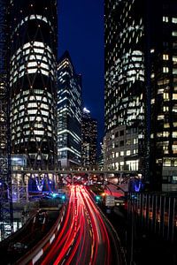 Paris La défense by night II sur Jean-Pierre Chrétien