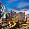 La Defense in Paris bei Nacht von Michael Abid