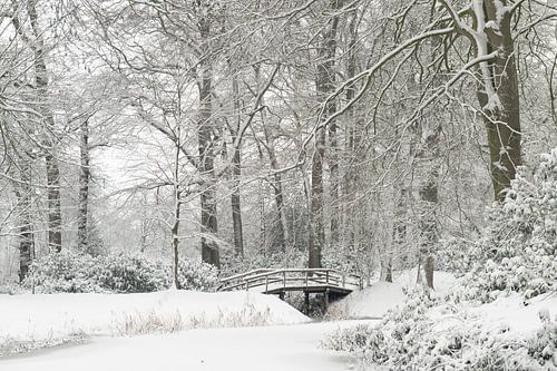 Winterlandschaft auf dem Landgut Oldenaller