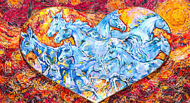 A colourful harmony by Tine Rojek