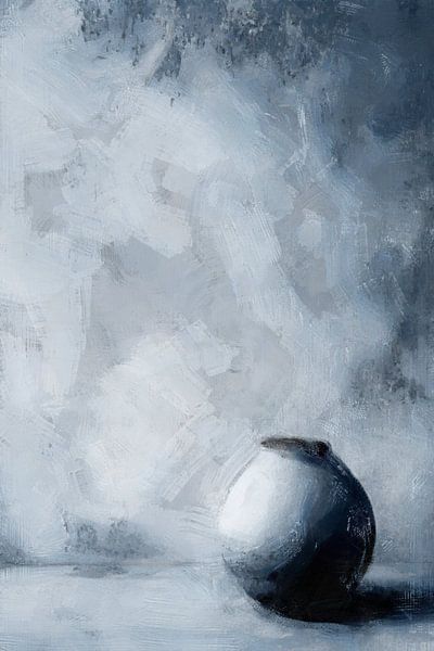Fleurs en souffrance | Bleu par Kanzo