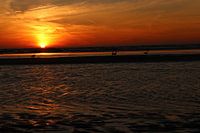 Zandvoort zonsondergang