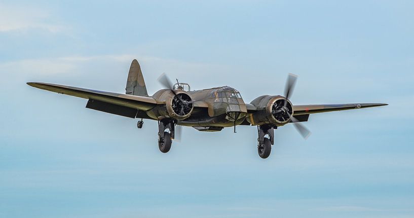 Landing of a Bristol Blenheim (L6739). by Jaap van den Berg