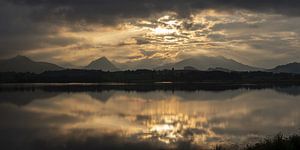 Goldene Stille über dem Hopfensee