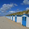 Strandhuisjes in De Koog op Texel van JTravel