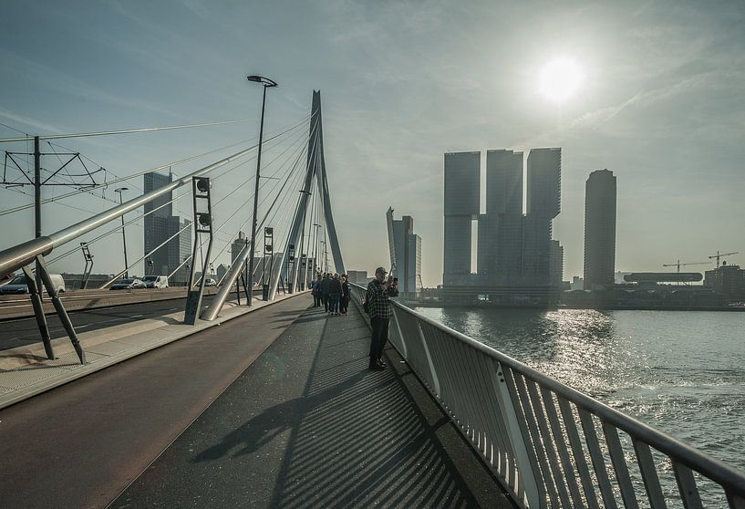 Erasmusbrug, Rotterdam von Daan Overkleeft