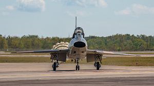 North American TF-100F Super Sabre.