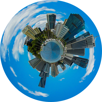 Kleine Planeet van Brisbane, Australië