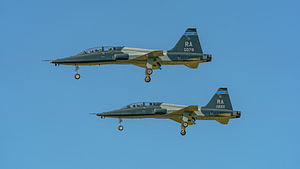 Zwei Schiffe der U.S. Air Force Northrop T-38 Talon.