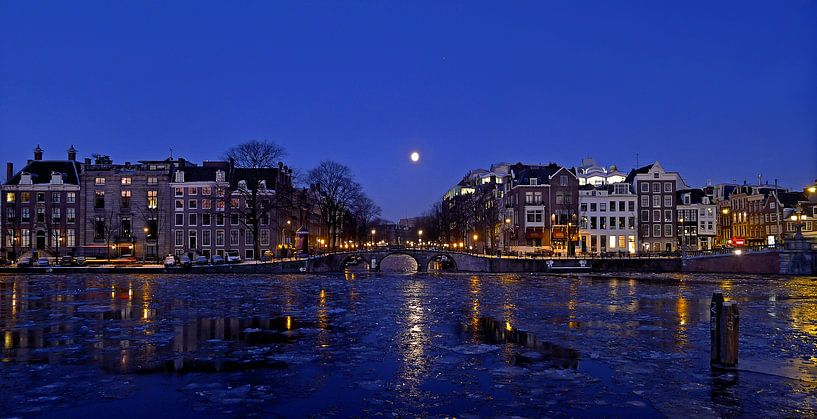 Blauw Amsterdam par Frank de Ridder