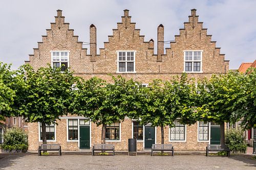 Typical old Dutch houses