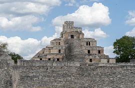 Edzná: Temple of Echoes and Sky by Fabian Kleiser