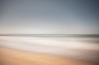 Minimale Strandlandschap | Kalme Oceaan Fotografie | Rustgevende Wanddecoratie