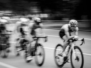 Triathlon Hamburg Rennradfahrer - Ironman Sport Läuferin Olympia Fahrrad Rennrad von Der HanseArt