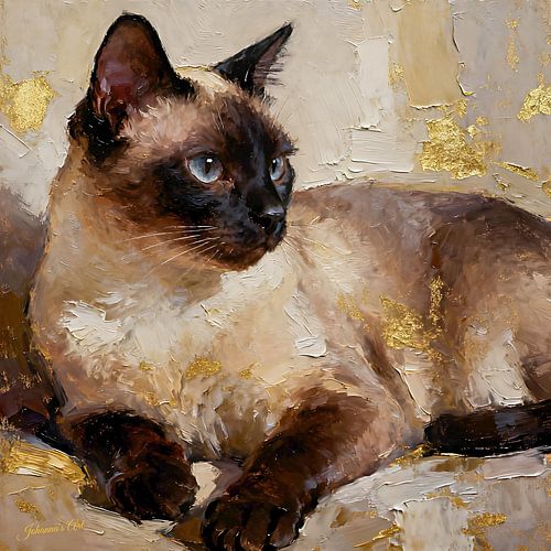 Cat Art Collection - Balinese kat