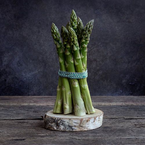 Groene Asperges Stilleven