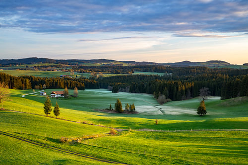 Sonnenaufgang im Allgäu