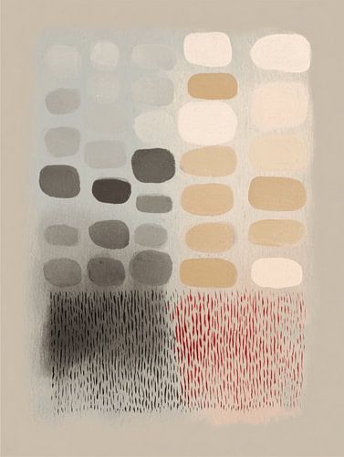 Soft Grid, minimalistisch abstract