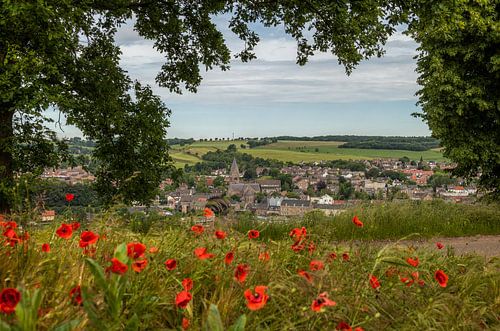 Uitzicht op Gulpen in Zuid-Limburg