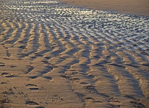 Rimpels in het zand