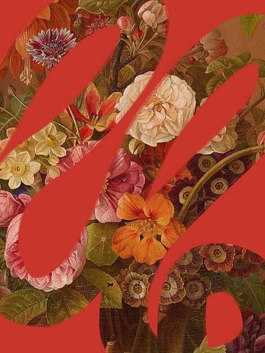 MOMY - Bloemstilleven, Gottfried Wilhelm Voelcker