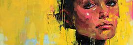 Frauenporträt von Poster Art Shop