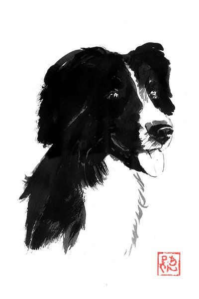 black dog by Péchane Sumie