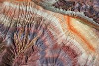 Colourful Badlands in the Painted Desert, Arizona, USA