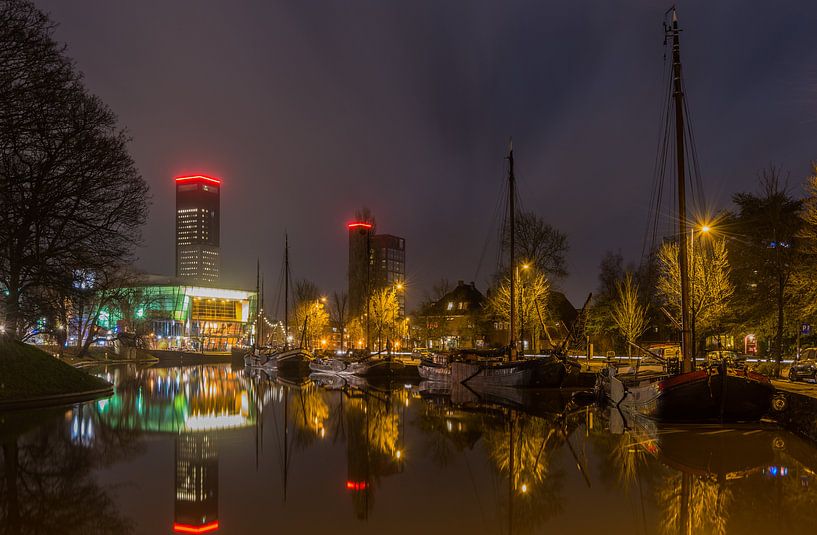 Wester Stadsgracht Leeuwarden  van Kevin Boelhouwer