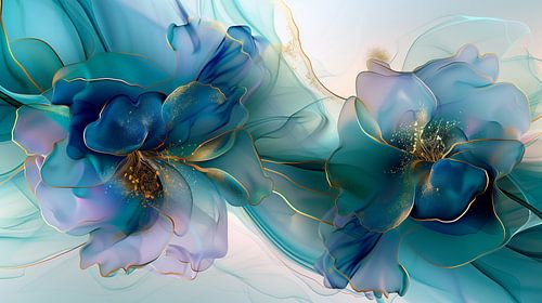 Smaragdblumen von Apricot Blossom Design