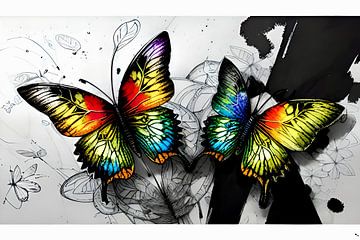 Soulmate Vlinders van ButterflyPix