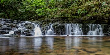 Waterfall Wales 2 by Albert Mendelewski
