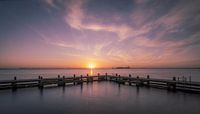Zonsopkomst bij het Alkmaardermeer van Mario Calma thumbnail