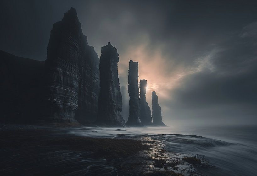 Stenen van fernlichtsicht